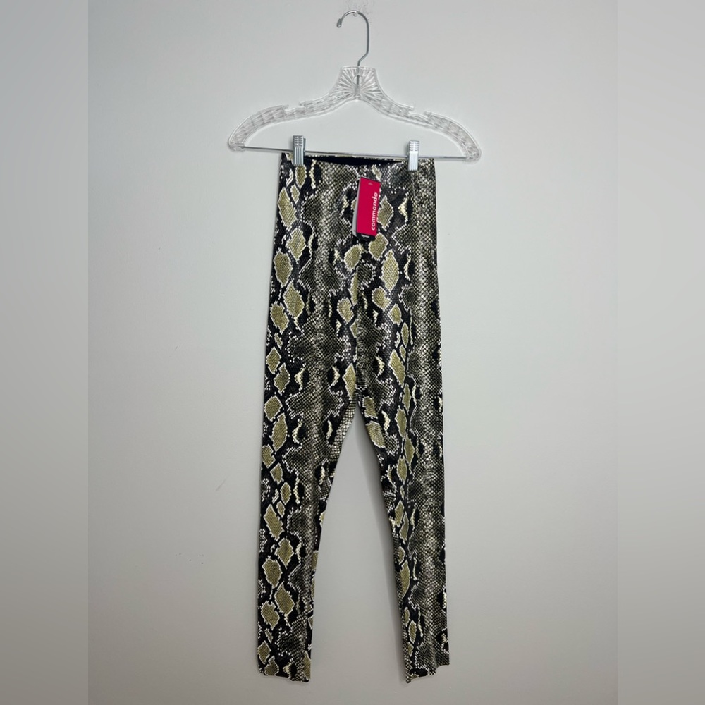 Faux Leather Animal Legging NEW With TAG